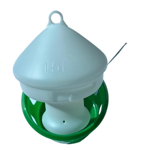 Plastic Drinker with Handle for Pigeon Birds Water Dispenser accessorries 1.5L