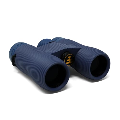 Nocs Provisions Field Issue Compact 10x32 Waterproof Binoculars Shockproof | Fogproof, 10X Magnification, Bak4 Prism, Multi-Coated Lenses for Adults & Kids, Bird Watching, Hunting & Wildlife Viewing - color: Marianas (Blue), size: 10x32