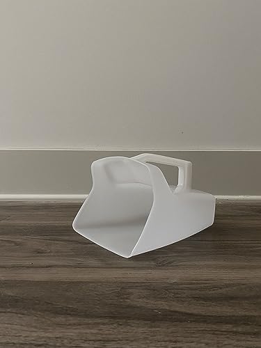 Rubbermaid Commercial Products Food Service Utility Scoop, 64-Ounce, White, for Ice/Bar and Ingredient Use in Restaurant/Kitchen (Pack of 6) - size: 64-Ounce (Pack of 6)