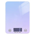 Food Scale Kitchen Scale Food Scales Digital Weight Grams and Ounces Small Electronic Food Scale for Baking Cooking Gradient Purple - color: Gradient Purple