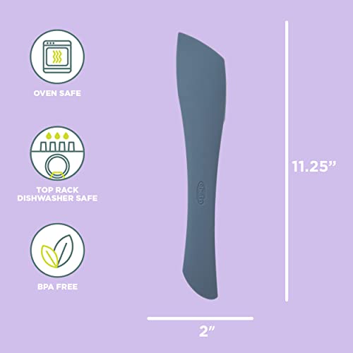 Chef'n 103-976-335 Switchit Double Sided Spatula, Small, Vintage Indigo - color: Vintage Indigo