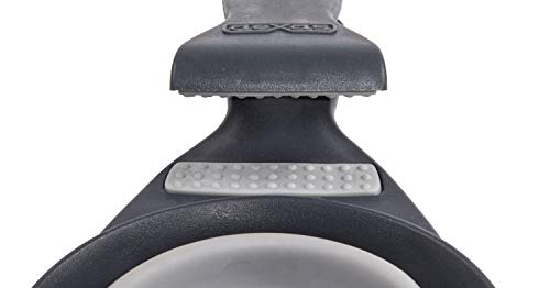 Dexas Popware for Pets Collapsible Klip Scoop, 3-in-1 Pet Food Scoop, Measuring Cup and Bag Clip, 1 Cup Capacity, Light Gray - color: Light Gray, size: 1 Cup Capacity