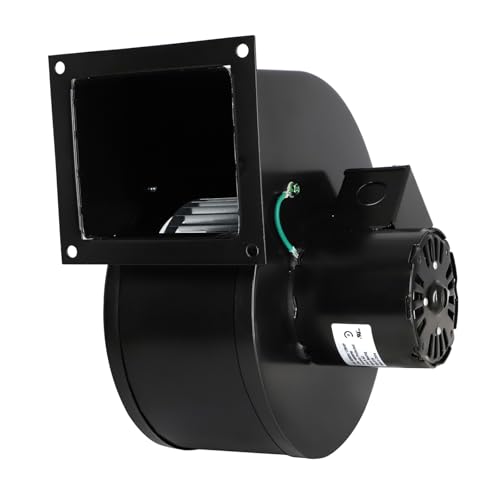 Criditpid 1TDR3 4C447 Centrifugal Blower Fan Motor Replacement for Englander 25-PDV, 55-SHP22, 55-TRP22 Pellet Stove Blower.