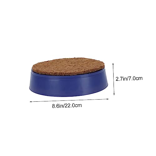 3sets Plastic Bird Nests with Palm Mat for Pigeons Durable Hatching Beds for Breeding Lightweight and Portable Egg Basin for Gardens and Homes