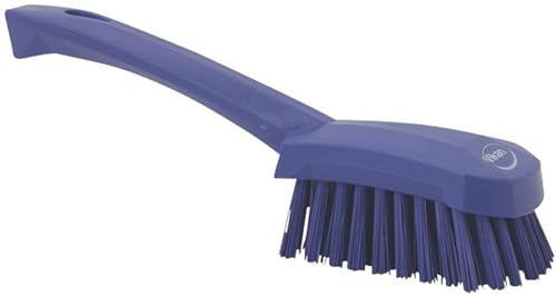 Vikan 41928 Brush,Washing,Stiff,10",PP/PBT,Purple - color: Purple