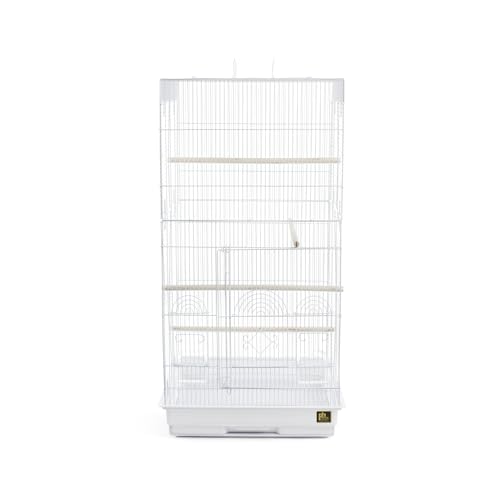 Prevue Pet Products SPECONO1818H-W Tall Tiel Cage, White - color: White