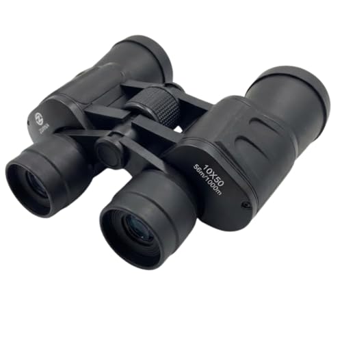 10x50 Magnification Professional High-Power Binoculars for Adults – HD Vision with 50mm Objective Lens, K9 Prism, Durable Design for Bird Watching, Hunting, Stargazing, Sports & Outdoor
