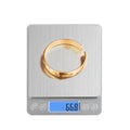 Small Digital Food Scale Ounce/OZ and Gram Scale, Kitchen Scale 3000g/0.1g High Precision for Baking, Soap Making, Jewelry, Includes 2 Trays and Batteries, 9 Units, Tare Function, Easy to Store - color: Silver