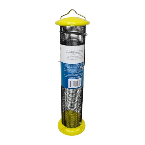 Woodlink NAWLNT Audubon Die Cast Aluminum Finch Screen Tube Wild Bird Feeder, 13-Inch,beige