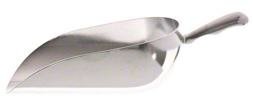 Update International (AS-85) 85 oz Aluminum Scoop - size: 85 Oz