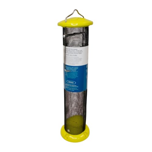 Woodlink NAWLNT Audubon Die Cast Aluminum Finch Screen Tube Wild Bird Feeder, 13-Inch,beige