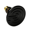 Simple Deluxe Reptile Heat Lamp Bulb Ceramic Heat Emitter 40W/60W/100W/150W/250W, No Light Emitting Brooder Coop Heater for Amphibian Pet & Incubating Chicken,Black - color: Black/1-pack, size: 150W (D-105mm)