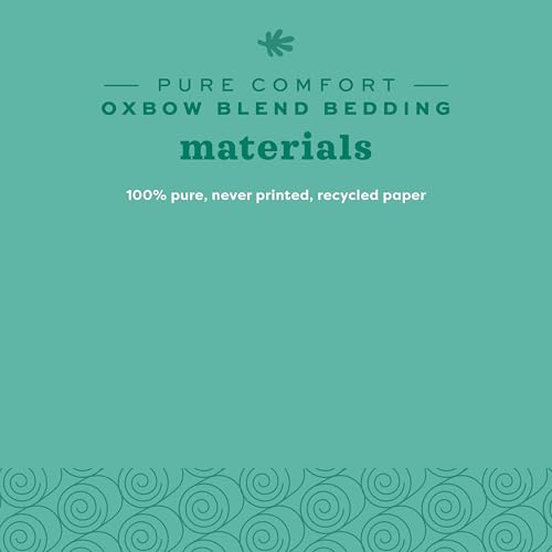Oxbow Small Animal Bedding, Hamster, Guinea Pig, Rabbit, Blend, USA, 178 L | Pure Comfort, Hamster Bedding, Guinea Pig Bedding, Low Dust, Virgin Paper, Litter Box, Bunny, Rats, Gerbils, Chinchillas - color: Blend, size: 178 Liter