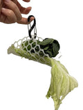 2Pcs Easy-Clean Clip Bird Cage Vegetable Feeder for Parakeet Parrot Lovebird Budgie