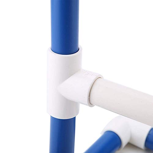 Bird Perch, Parrot Stand Perch Rack Bird Play Training Stands Parrots Shower Perches for Macaw Cockatoo African Grey Budgies Parakeet (PVC)