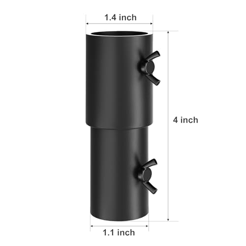 Designed for Bird Buddy – Pole Mount Adapter for Bird Feeder with Camera, 180° Swivel Design, Easy Setup, Attaches Securely to Feeder Pole, Metal Accessory