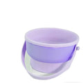 Silicone makeup brush cleaning bowl, powder puff storage rack, makeup egg cleaning workpiece, cosmetic makeup brush cleaning tool (Purple) - color: Purple