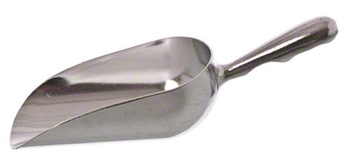 Update International (AS-58) 58 oz Aluminum Scoop - size: 58 Oz