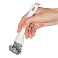 Grout Brush for Deep Cleaning – Multi-Surface Scrubber for Kitchen Sinks, Stovetops, Grill Grates, Pet Cages – Stiff Bristles Remove Stubborn Grime, Grease & Debris – Ergonomic Non-Slip Handle (2Pcs)