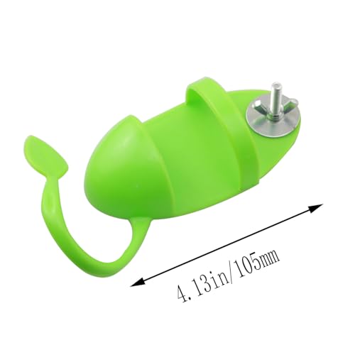 2PCS Plastic Cuttlebone Bracket Bird Feeding Cup Holder Fruit and Vegetable Feeding Station Stick Toy Pet Supplies