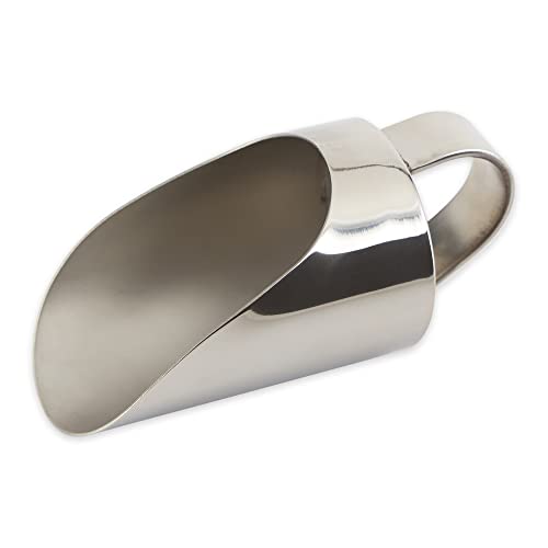 RSVP International Endurance Kitchen Collection Measuring Tools, Dishwasher Safe, Vintage Mini Scoop, Stainless Steel - size: Mini Scoop (Pack of 1)