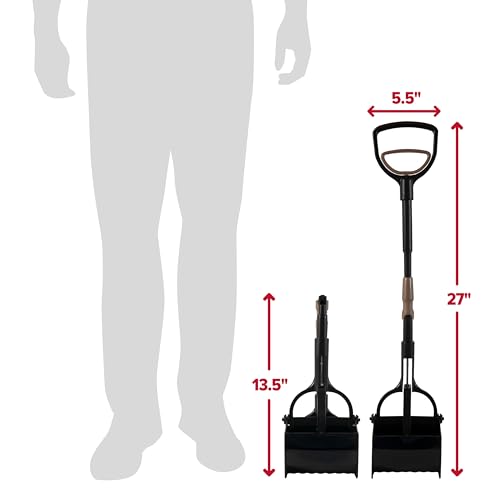 Arm & Hammer Pooper Scooper Claw Scoop Dog Poop Scooper for Yard Pet Waste Management System | One handed grabbing action makes outdoor cleanup quick, keeps hands clean while picking up after pups on daily walks outside - size: One Size, style: Claw Scoop