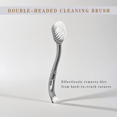 5-Piece Bird Cage Cleaning Brush Tool Set, Bird Cage Cleaner, Pet Cage Cleaning Kit, Suitable for Bird Cages, Rabbit Cages, Hamster Cages, Parrot Cages, and Other Small Pet Cage Accessories