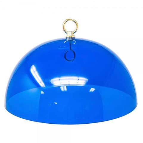 12 Inch Cobalt Blue Dome Baffle, Bluebird Feeder Shade and Guard | Cobalt Blue Color; Bluebird Attracting; 12 Inch Dome; Feeder Shade - color: Blue