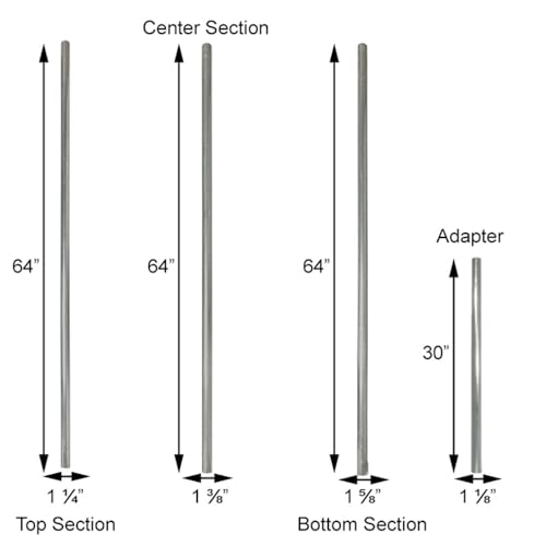 B.E.S.T. Bat House Pole, 16', by Prime Retreat