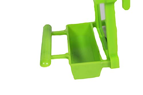Penn-Plax Bird Life Perch Mirror with Cup - Interactive Bird Mirror for Cage with Beads & Seed Holder - Stimulating Toy - Perch Accessory for Parakeets, Finches, and Small Birds - 2.5 x 3.5 Inches