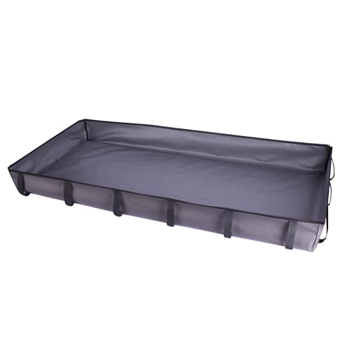 Guinea Pig Cage Liner Pet Bedding Base Waterproof Oxford Guinea Pig Cage Bottom Suitable for C & C Cage Panel (No Cage)(27x56 Inch) - size: 56.0"L x 27.0"W x 4.3"H