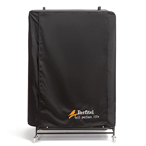 Large Bird Cage Cover Black Good Night Blackout Birdcage Cover | 31 x 21 x 52 inch,Durable Breathable Washable Material, Create Quiet Environmente
