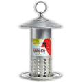 Pacific Bird and Supply PB-0037 Galvanized Mealworm Feeder, 6.25" x 6.25" x 11.25", Silver
