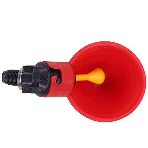 30 Pack Automatic Water Drinking Cups w/Nuts, Waterer Drinker | for Poultry Quail Chicken Hen Duck