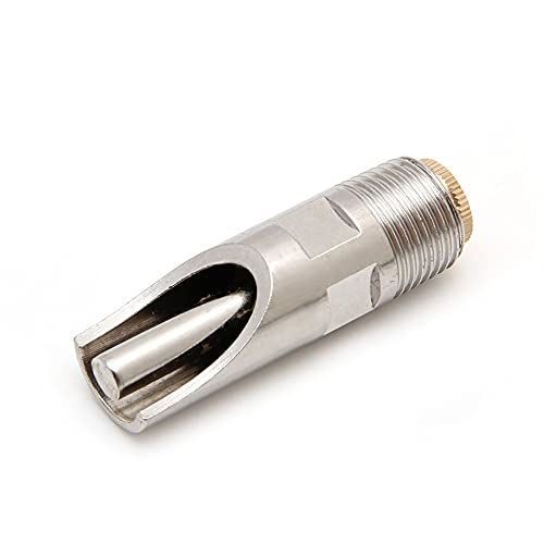 Lavandi 20pcs 1/2" NPT Stainless Steel Livestock Pig Drinking Water Equipment Faucet Automatic Pig Nipple Drinker for Sows Piglets Drinking(20pcs)