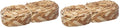 Planet Pleasures Shredders Straight Natural Bird Toy, 1" x 30' Roll (Pack of 2) - size: Natural Small (Pack of 2)