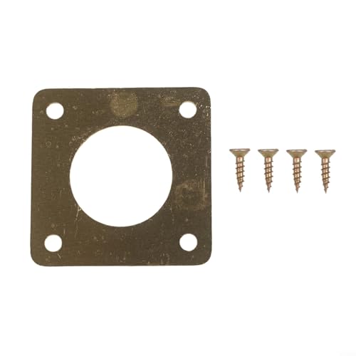 Birdhouse Hole Protectors For 1-1/4" And 1-1/8", for heavy-duty Metal for PREDATOR Guard For Eastern Houses – Weather Resistant Shield Reduces for NEST Destruction, Protects Chicks – 4 Pack(11/8Inch)
