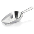 New Star Foodservice One-Piece Cast Aluminum Flat Bottom Bar Ice Flour Utility Scoop, 2-Ounce, Silver - size: 2-Ounce