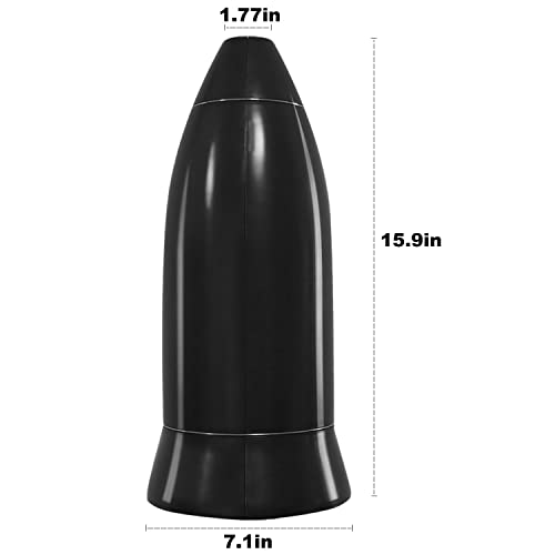 Squirrel Baffle for Bird Feeder Pole,Installation Without Removing the Pole,Wrap Around Poles Protect Bird Feeder,Suitable for Shepherd Hooks - size: 6.0 lb