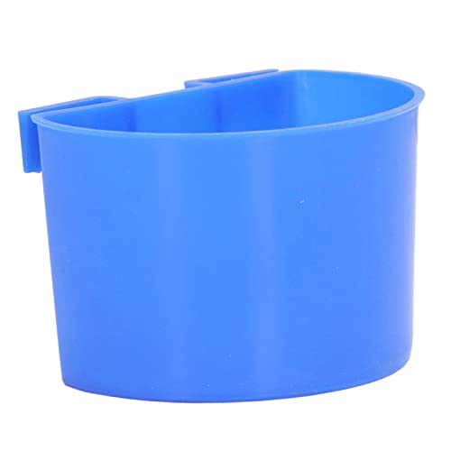 aqxreight Bird Food Bowl 20 Pack Plastic Feeder Cups Birdcage and Food Dispenser Set for Pigeons Small Birds Easy to Install Feeding Trough