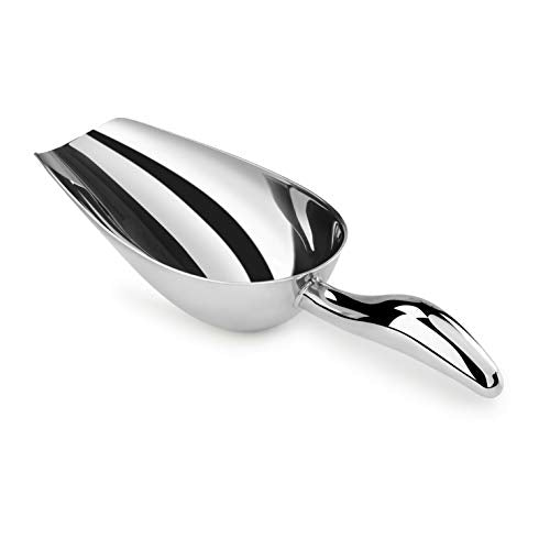 New Star Foodservice Restaurant Grade Stainless Steel Bar Ice Flour Utility Scoop, 24-Ounce - size: 24-Ounce Stainless Steel