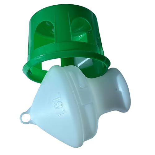 Plastic Drinker with Handle for Pigeon Birds Water Dispenser accessorries 1.5L