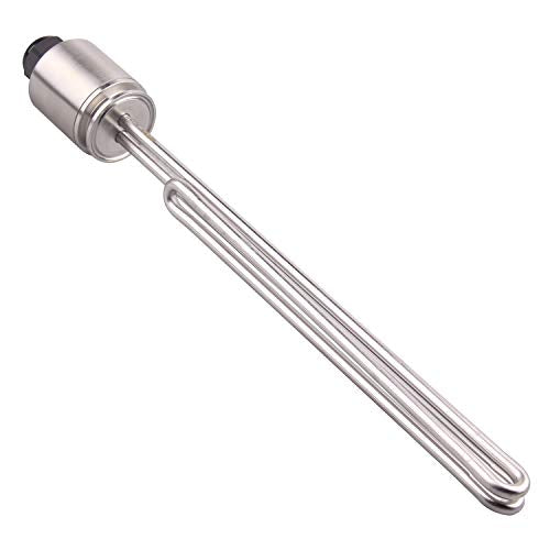 DERNORD 1.5 Inch (OD50.5mm) Tri-clamp Foldback Heating Element Stainless Steel Immersion Water Heater (240v 5500w) - size: 240V 5500W