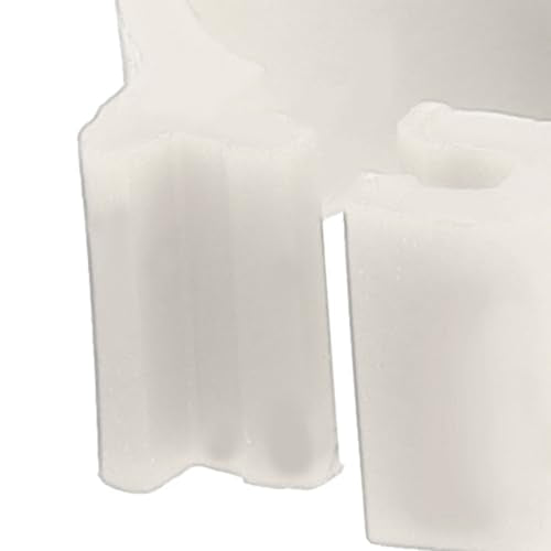 Bird Identification Leg Rings, Adjustable Chicken Leg Rings, Color Coded Legs Bands for Most Adult Pigeons Weighing Around 400 Grams(White) - color: White