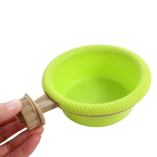 Kopida Multi-Function Bird Bath for Cage, Universal Style Small Tub Bowl for Hang Inside Cage Birdbath Shower for Parrot/Parakeets/Cockatiels/Canary/Budgerigar (4.7")