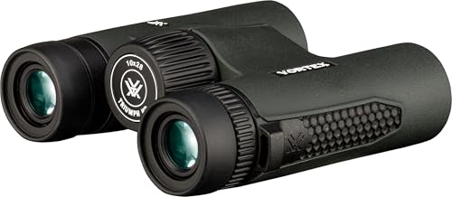 Vortex Triumph HD 10x28 Binoculars | HD Optics, Tripod Adaptable, Waterproof, Fogproof, Shockproof, Included Carry Case - Unlimited, Unconditional Warranty - color: Green, size: 10x28
