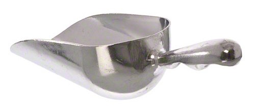 Update International (AS-5) 5 oz Aluminum Scoop - size: 5 Oz