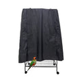 J&C Large Bird Cage Cover 420D Bird Cage Covers Heavy Duty Birdcage Cover Waterproof Bird Cage Covers for Night Blackout Sunlight Patio Birdcage Covers Birdcage Accessories - size: M: 34 x 24 x 47"