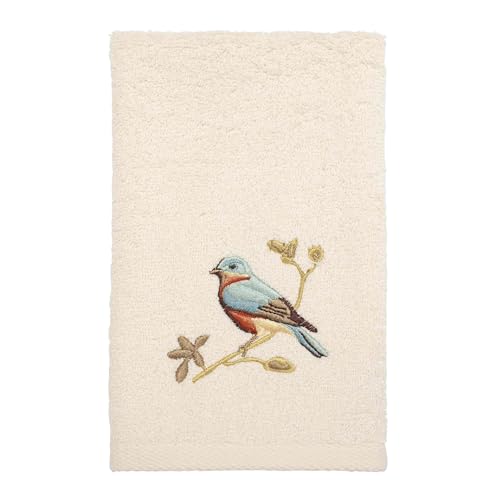 Avanti Linens - 3pc Towel Set, Soft & Absorbent Cotton Towels (Premier Songbirds Collection)