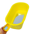 1424 Bird Bath Toy Ladder Cockatiel Parakeet Finch Toys Canary cage Cages (Yellow) - color: Yellow